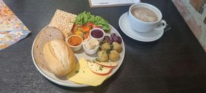 vegan breakfast  at Café Hilde Dessau in Dessau-rosslau