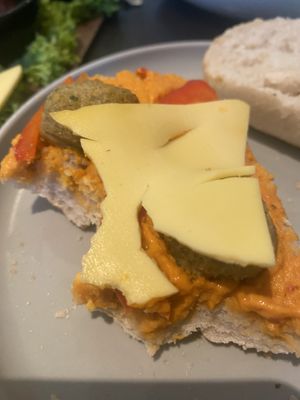 Vegan Breakfast plate  at Café Hilde Dessau in Dessau-rosslau