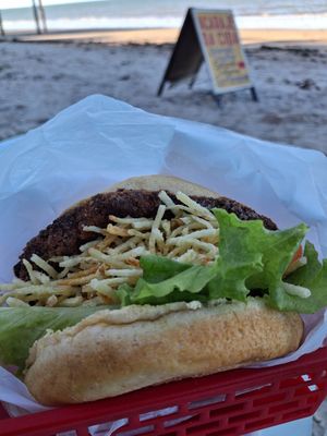 Hambúrguer 🍔 Vegano at Acaraje da Cida e Lanchonete in Prado