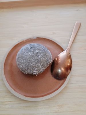 Frozen mochi at La Maison du Mochi in Lyon