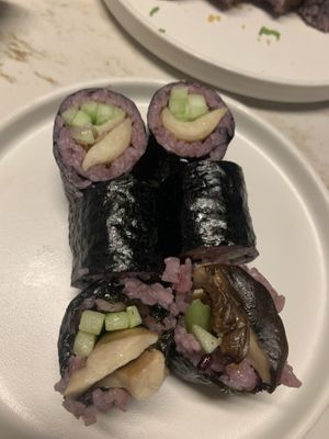 Cucumber and mushroom   at Harumi Sushi Bar in Phoenix