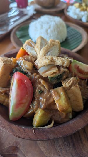 Really good Gado-Gado at Warung The Lima in Jimbaran