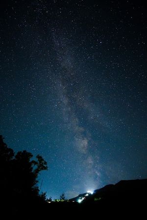 There are the full of Milky-way all night above our head. at Satomidaira Seikanso - 里見平星観荘 in Fujiyoshida