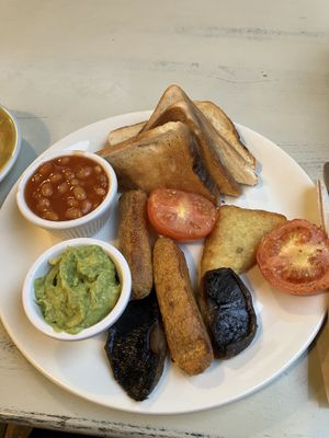 The vegan breakfast   at Third Space - Smithfield in Dublin