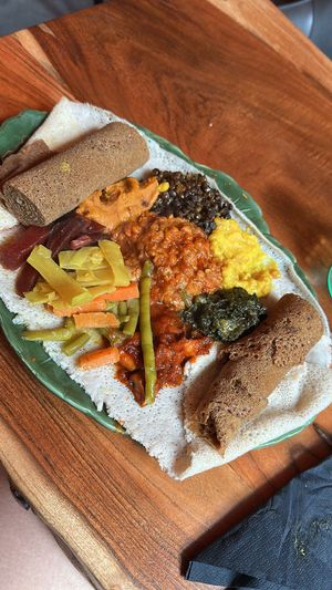   at Merkamo Vegan in East London