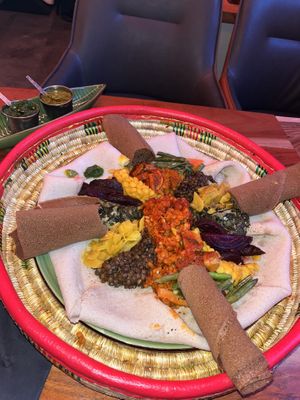 Platter   at Merkamo Vegan in East London