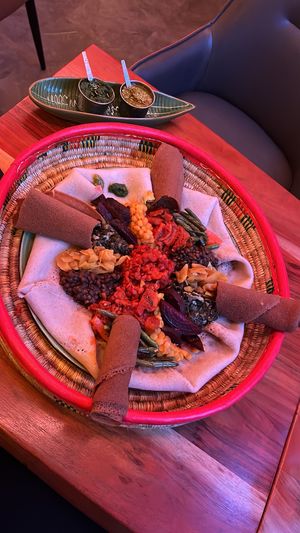   at Merkamo Vegan in East London