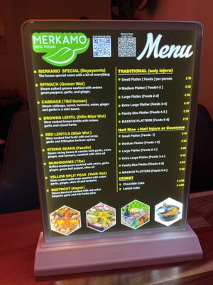   at Merkamo Vegan in East London