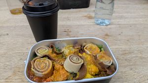  at Merkamo Vegan in East London