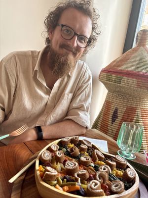   at Merkamo Vegan in East London