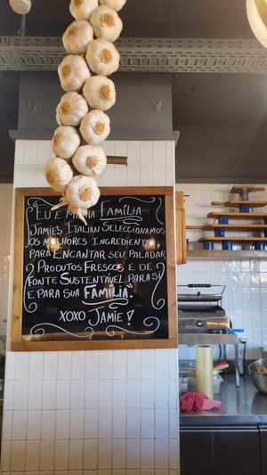 Decoração at Jamie's Italian in Lisbon