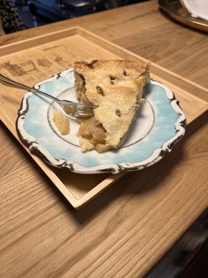 Apple pie! Delicious  at Café Milú in Diessen Am Ammersee