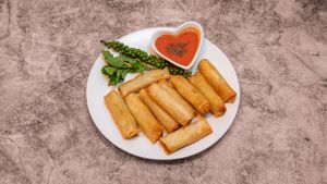 Chả Giò Chay - Crispy Spring Rolls (Rế Net/Veggie/Pastry) at Vegan Biosphere in East London