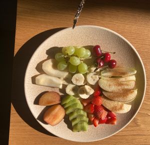 Fruits for breakfastt  at Acai Plant Based Hotel & Restaurant in Rhodes