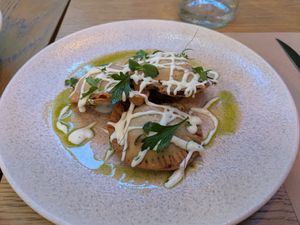 Phyllo Greens Pie (Dinner) at Acai Plant Based Hotel & Restaurant in Rhodes