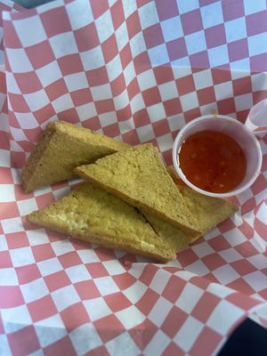 Fried tofuu  at Saap Fusion in Auburn