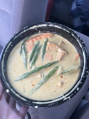 Yellow curry  at Saap Fusion in Auburn