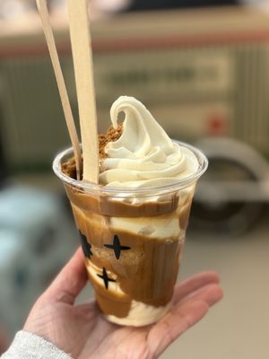 Biscoff Sundae  at Kariton Sorbetes - Chinatown in Melbourne