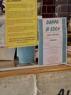 They have just started soft ice-cream ( like Mr Whippy ) at Eden Cafe in Witney