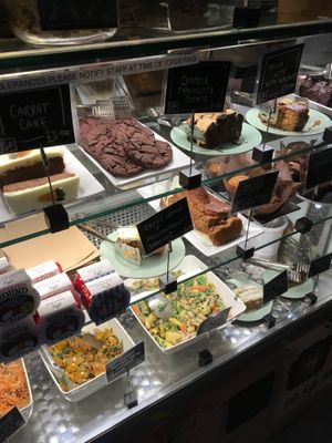 Desserts at Eden Cafe in Witney