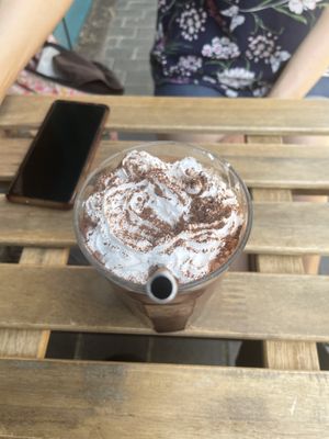 The best milkshake   at Eden Cafe in Witney