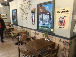 Nice artwork   at Eden Cafe in Witney