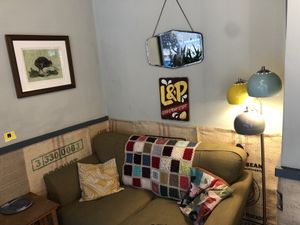 Cosy corner   at Eden Cafe in Witney