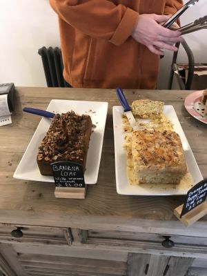 Load cakes at Eden Cafe in Witney