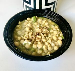 Hummus balila   at Falafil Al Rabiah Al Khadra - Arjan in Dubai