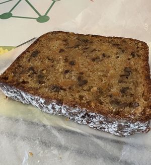 Carrot cake slice 🤍🌱  at Haferkater - Hbf in Munich