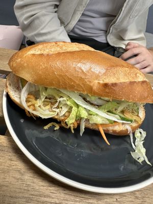 Vegan Banh Mi  at April Tea in Karlsruhe