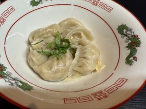 Boiled dumplings  at Tamsui Canteen - 淡水食堂 - Maybe closed in Tokyo