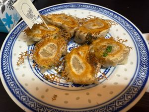 Potstickers  at Tamsui Canteen - 淡水食堂 - Maybe closed in Tokyo