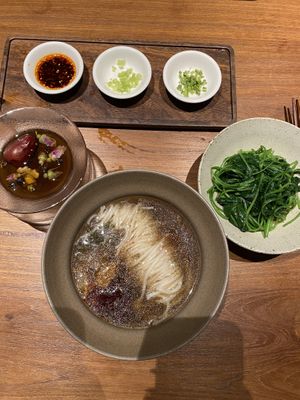 Rice noodles soup   at Tian Shui (Yuexi) in Guangzhou