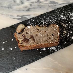 Banane bread  at Café Moco in Paris