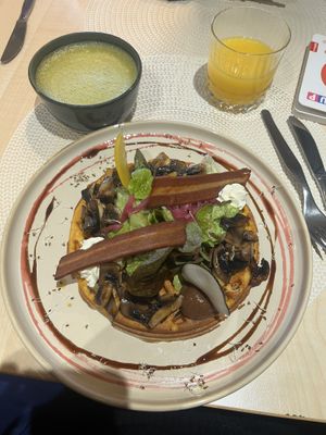   at Roots Cafe in Chambery