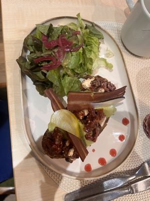   at Roots Cafe in Chambery