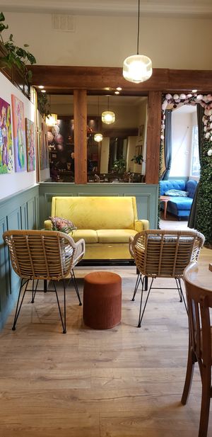  at Roots Cafe in Chambery