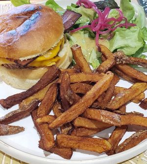  at Roots Cafe in Chambery