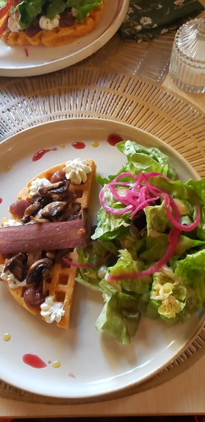  at Roots Cafe in Chambery