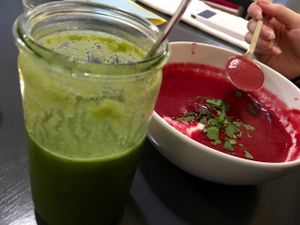 soup & smoothie at Taracafe in Regensburg