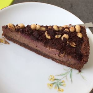 banana peanut cake  at Taracafe in Regensburg