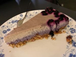 cheese cake at Taracafe in Regensburg