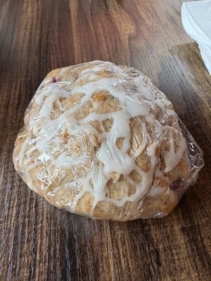 Cranberry orange scone  at Barley Bean Coffee in Austin