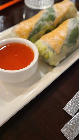 Tofu Spring Rolls at Saigon Bistro in Sterling