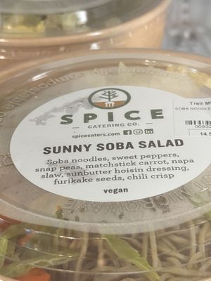 Soba salad bowl  at Boston Store - Maybe closed in Peninsula