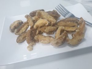 Fried mushroom 6/10 it was what it said at Meimei Vegetarian - 美美素食 in Taichung