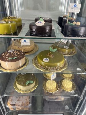 Vegan ice cream cakes  at Gelateria Azzurra - Via Salvatore Vigo in Palermo