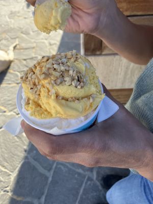   at Gelateria Granola in Marsalforn