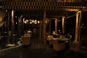 restaurant at night2 at Sakti Dining Room in Mambal